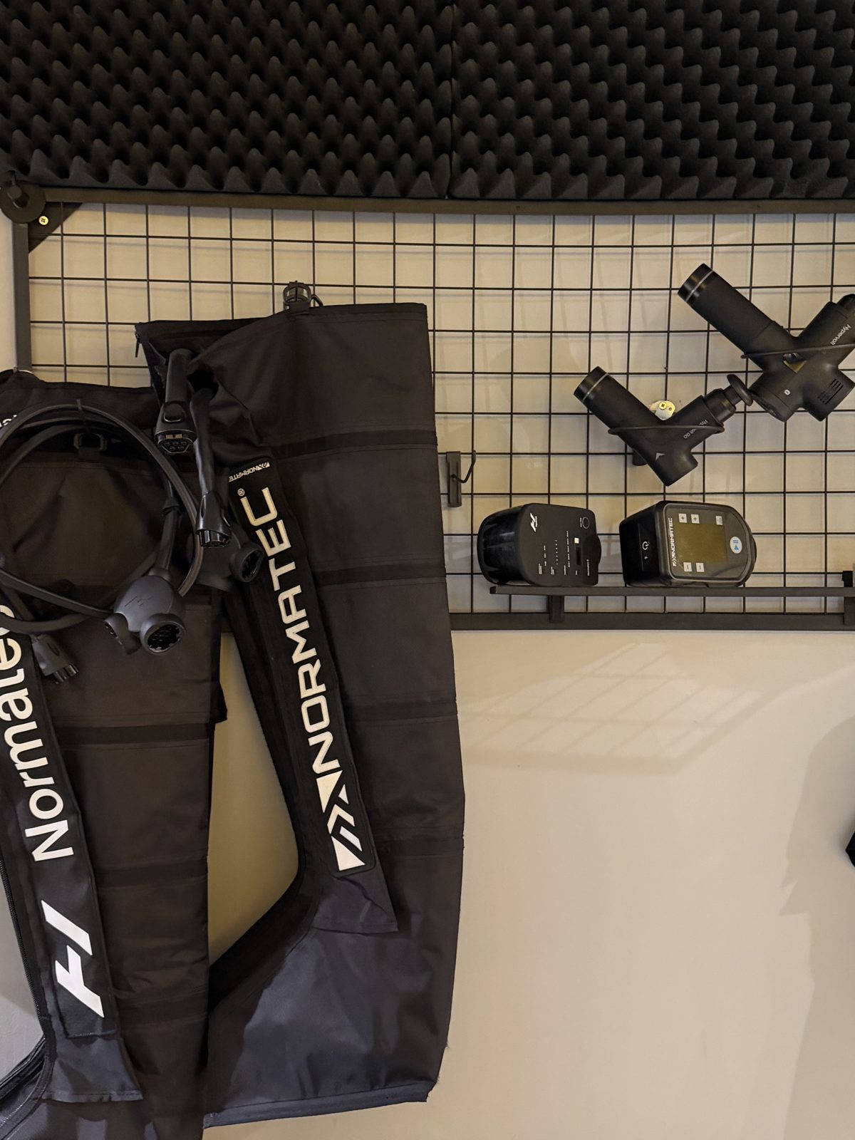 Normatec ve Hyperice recovery köşesi